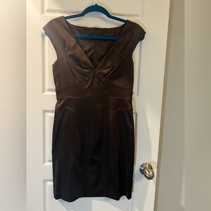 Chocolate brown dress, size 6